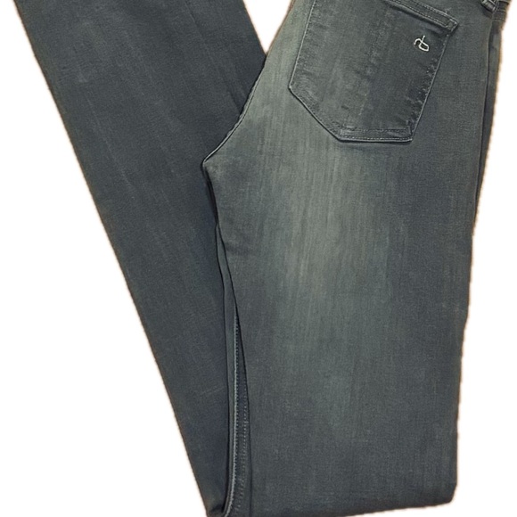 Rag and Bone Gray or Buxton Denim Jeans Size 25 Skinny - Picture 1 of 10